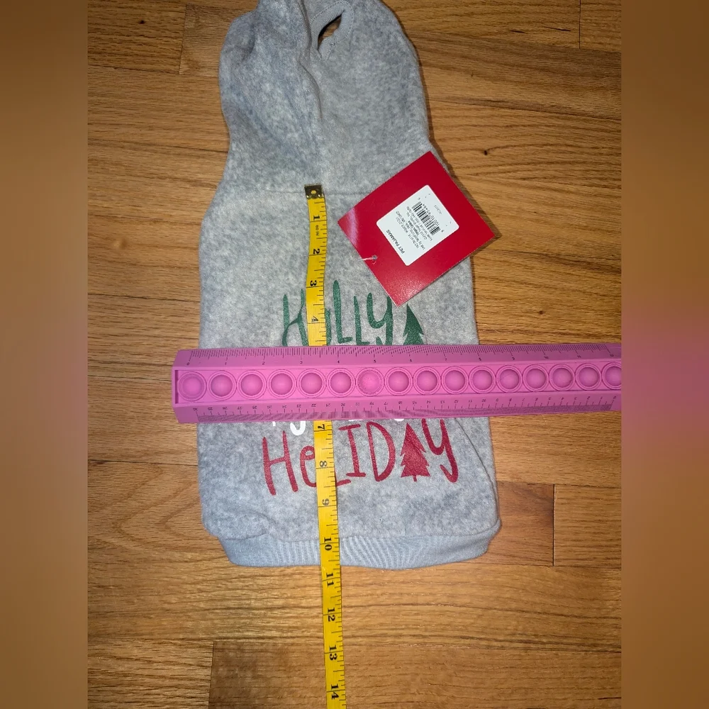 SMALL Wondershop Holly Jolly Holiday Christmas Pet Pajamas Cat PJs Dog Pajamas